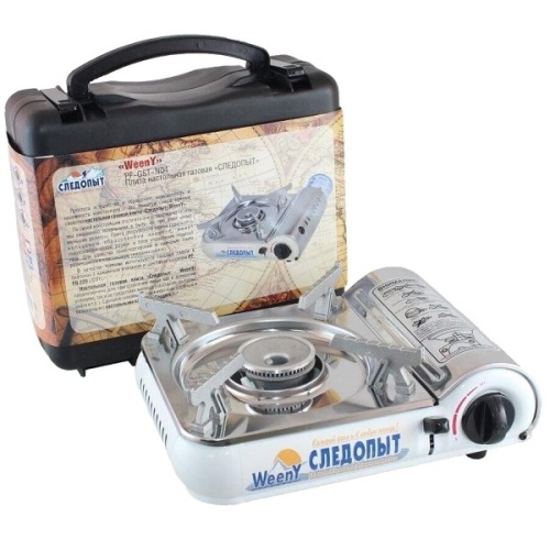 Плита туристическая газовая Следопыт WeenY PF-GST-N04 фото 2
